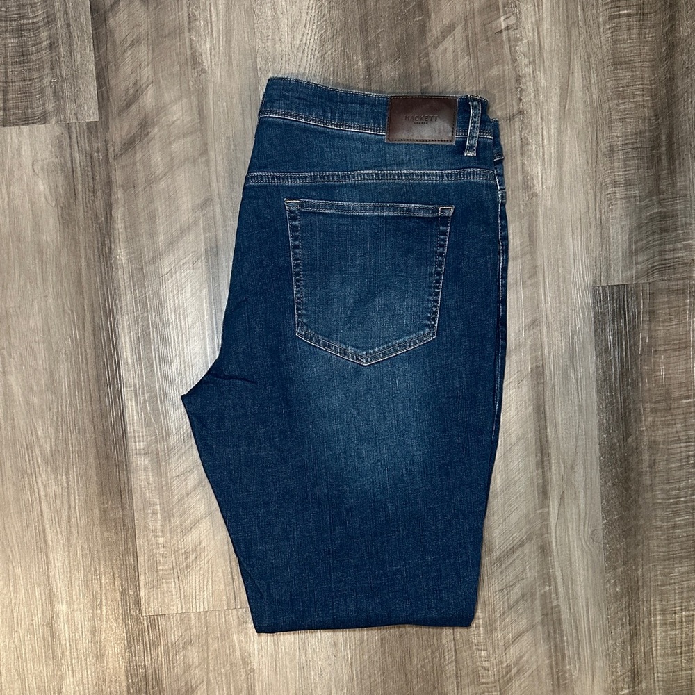 Hackett London Slim Vintage Wash Jeans - 42R